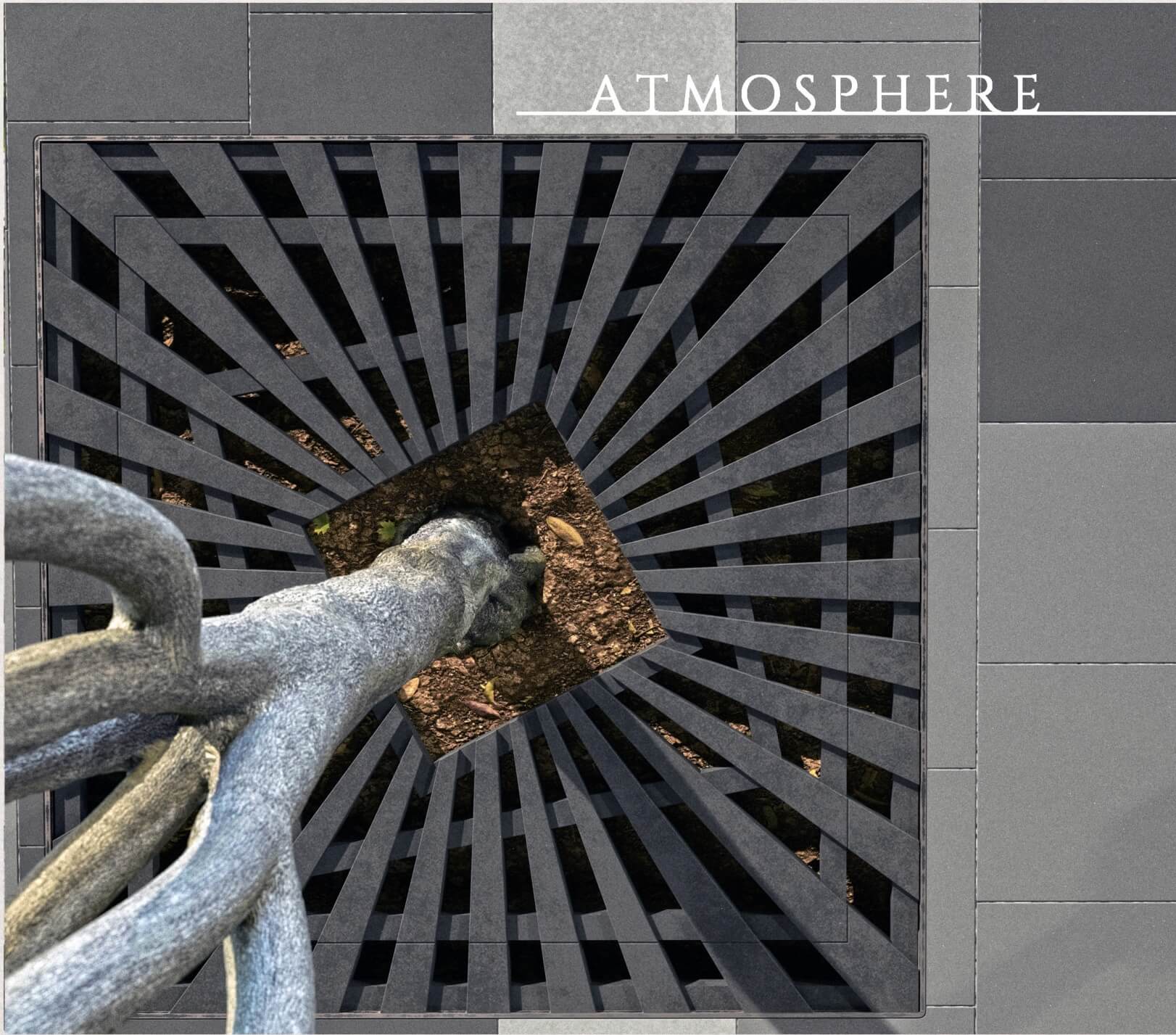 Приствольная решетка для дерева ZKING ATMOSPHERE 1.2х1.2м Черная в Муроме фото