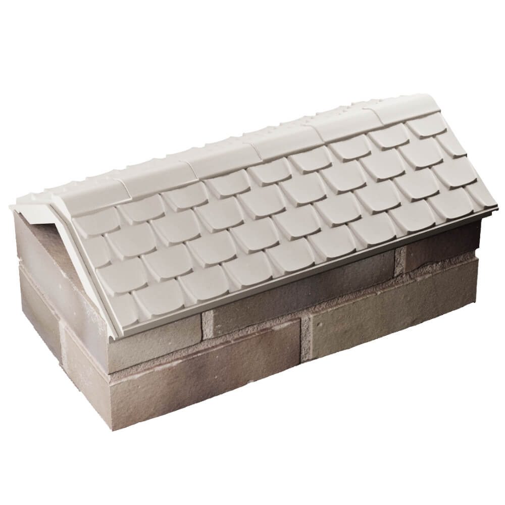 Парапет Zking Эльбрус Бежевый с посадкой на 1 кирпич (255мм) в Муроме фото