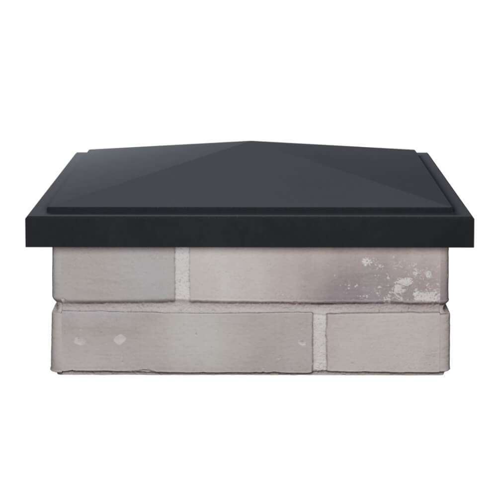 Колпак Zking БонаМоно Серый на столб 1.5х1.5 кирпича (385х385, 400х400мм) Муром фото