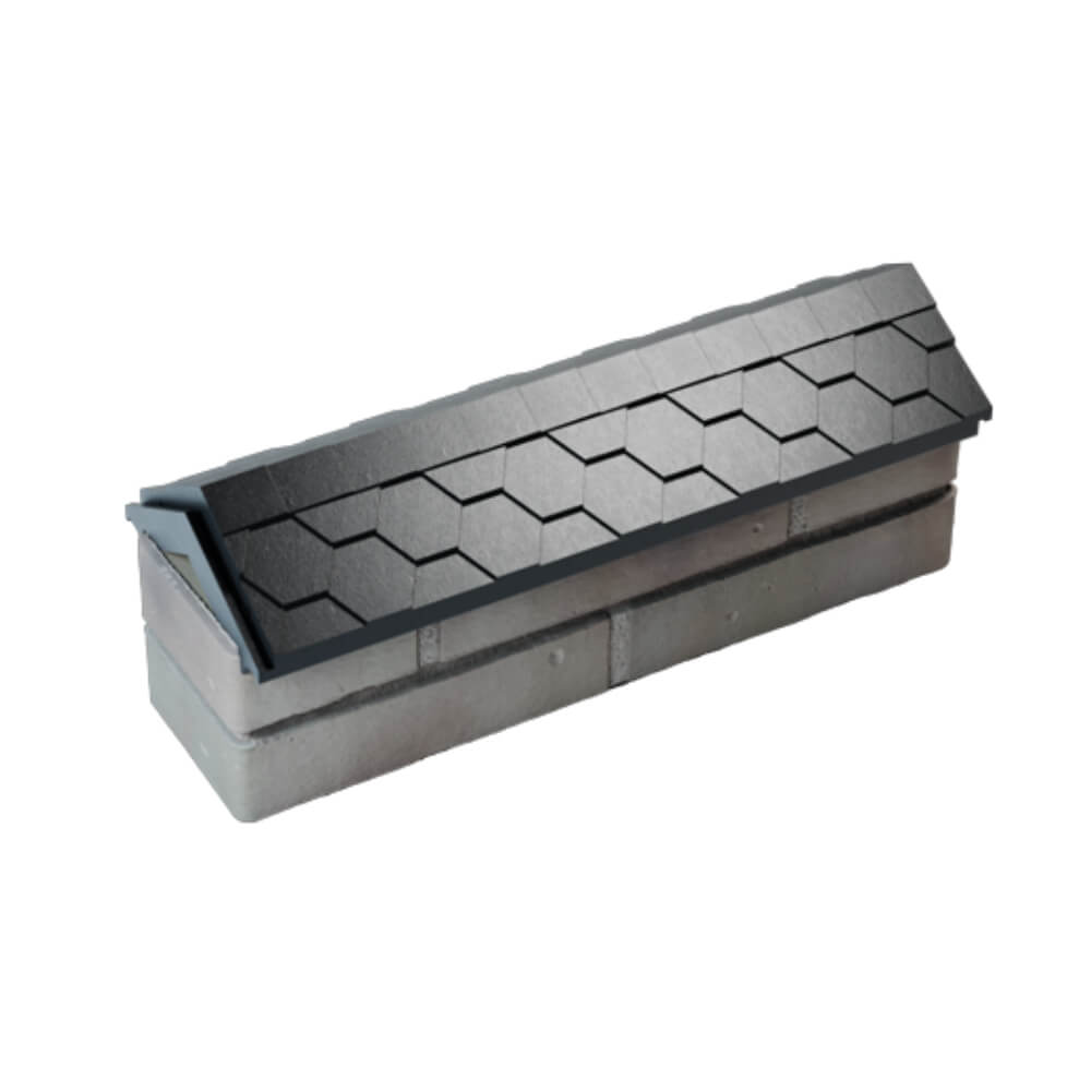 Парапет Zking Эверест Черный с посадкой на 0.5 кирпича (130мм) в Муроме фото