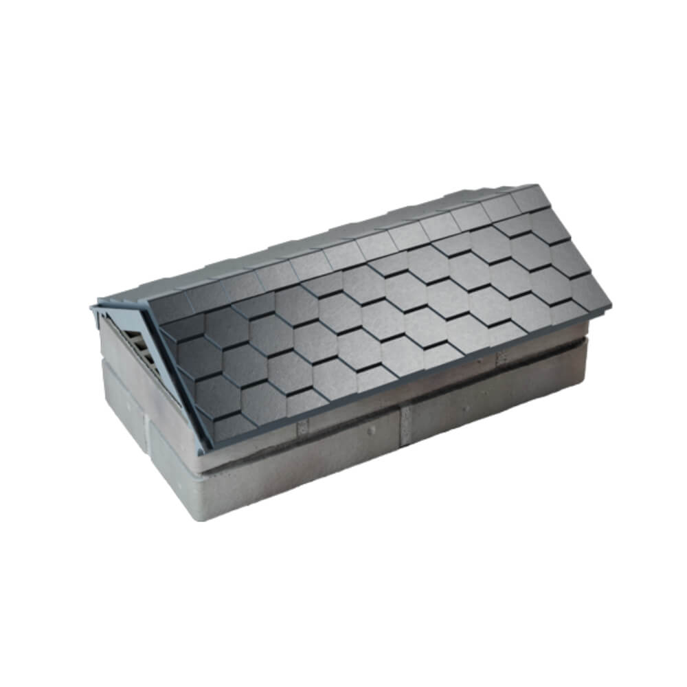 Парапет Zking Эверест Серый с посадкой на 1 кирпич (200/225/255мм) в Муроме фото