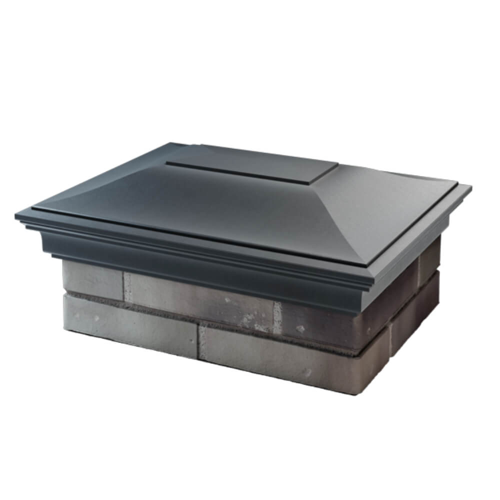 Колпак Zking Монблан Серый на столб 2х1.5 кирпича (515х385мм) в Муроме фото