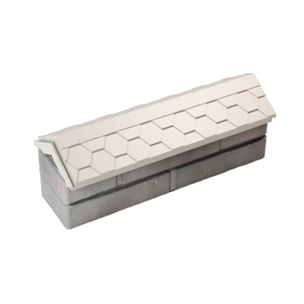 Парапет Zking Эверест Бежевый с посадкой на 0.5 кирпича (130мм) в Муроме фото