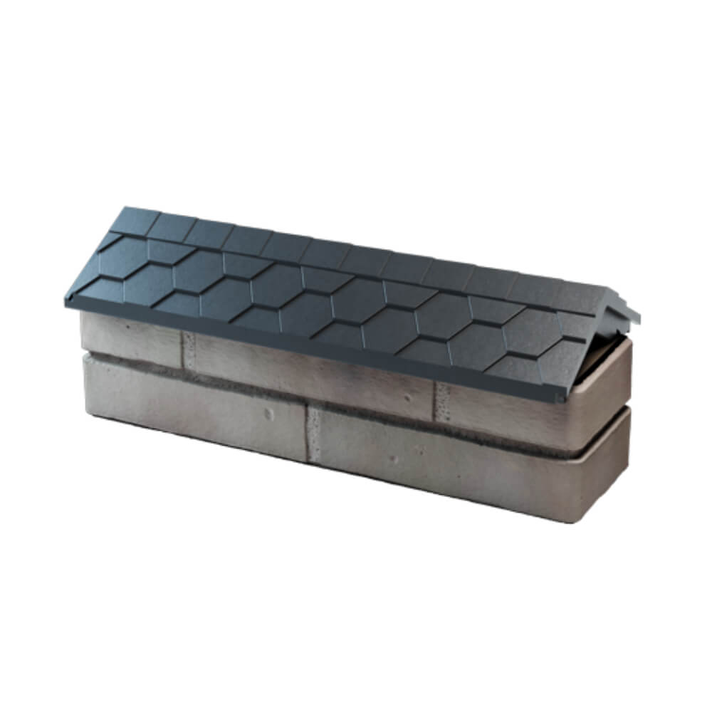 Парапет Zking Эверест Серый с посадкой на 0.5 кирпича (130мм) в Муроме фото