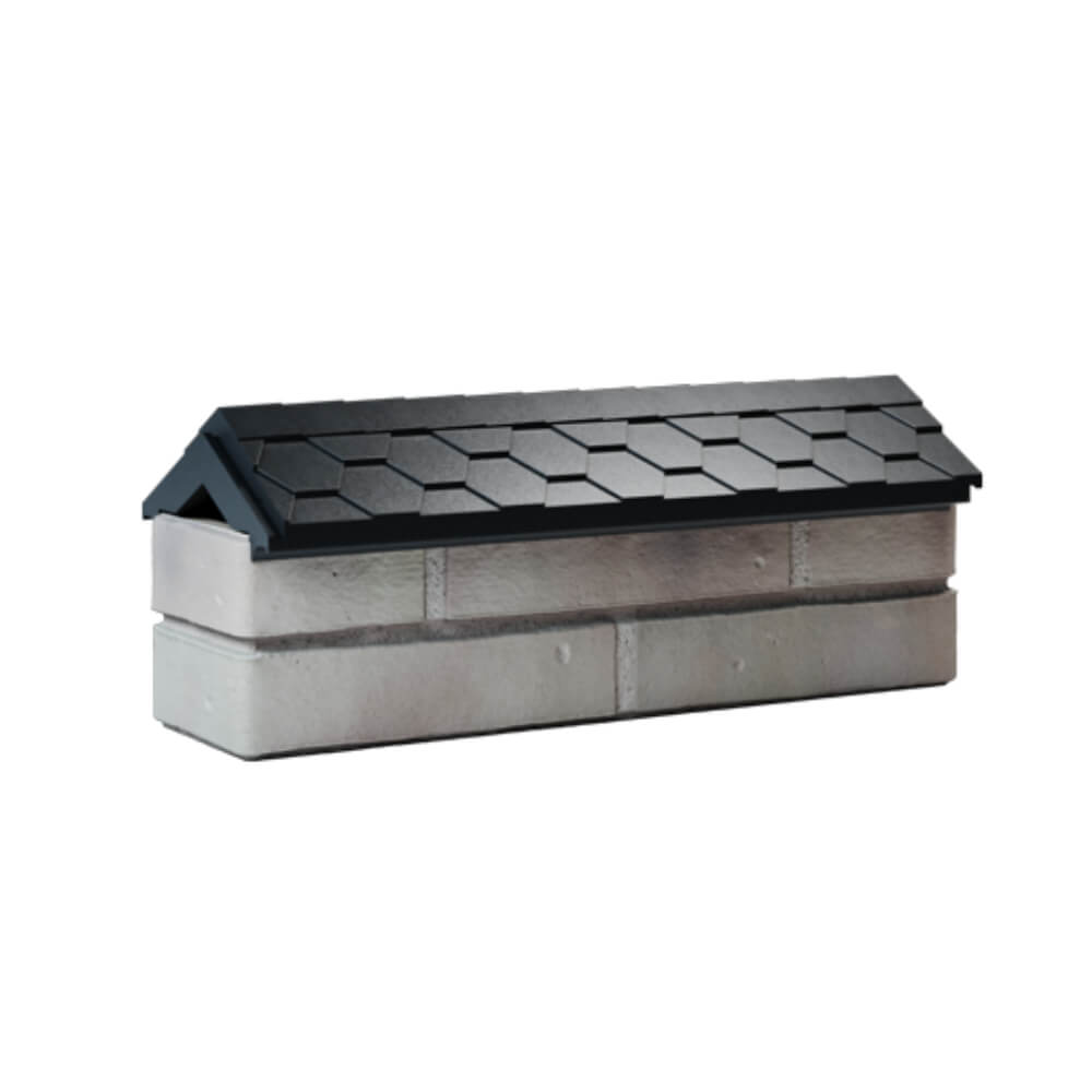 Парапет Zking Эверест Черный с посадкой на 0.5 кирпича (130мм) Муром фото