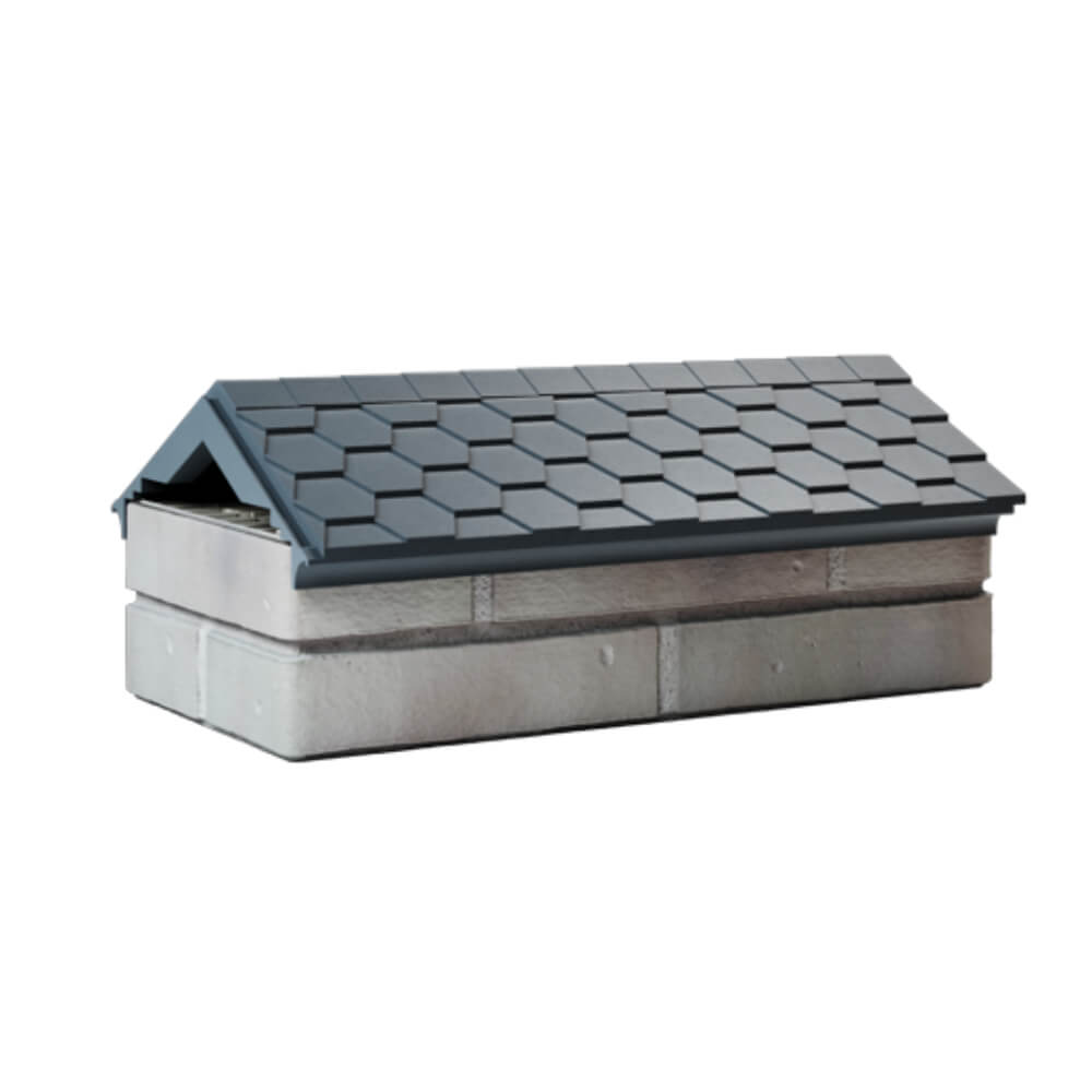 Парапет Zking Эверест Серый с посадкой на 1 кирпич (200/225/255мм) Муром фото