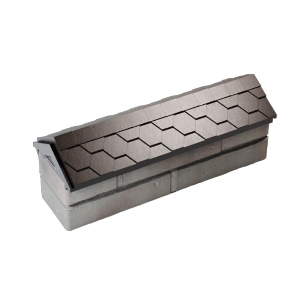 Парапет Zking Эверест Коричневый с посадкой на 0.5 кирпича (130мм) в Муроме фото