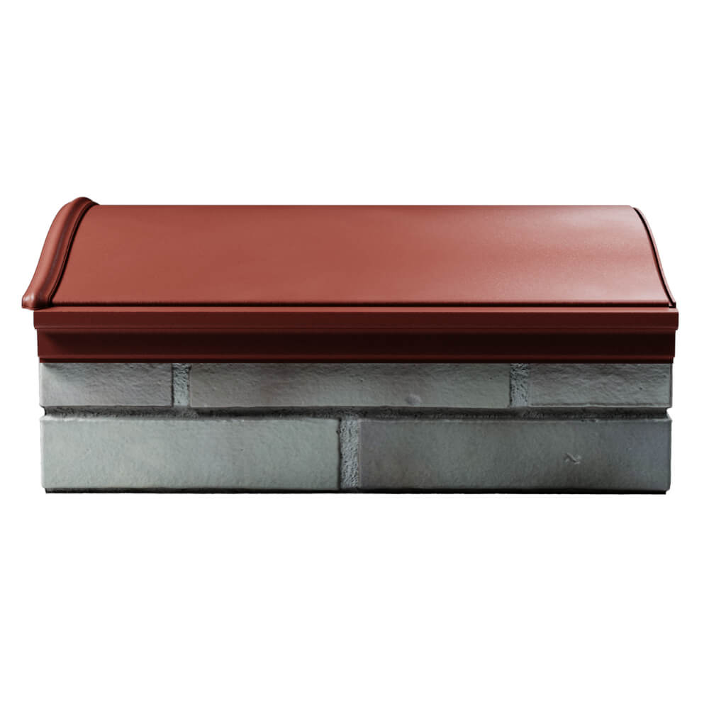 Парапет Zking Монблан Красный посадка на 1.5 кирпича (355/385мм) в Муроме фото