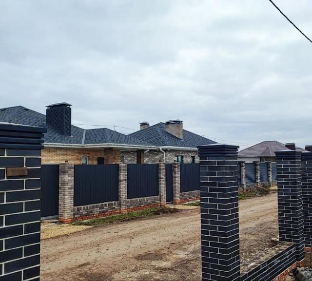 Колпак Zking Бона ХайТек Серый на столб 1.5х1.5 кирпича (385х385мм) в Муроме фото