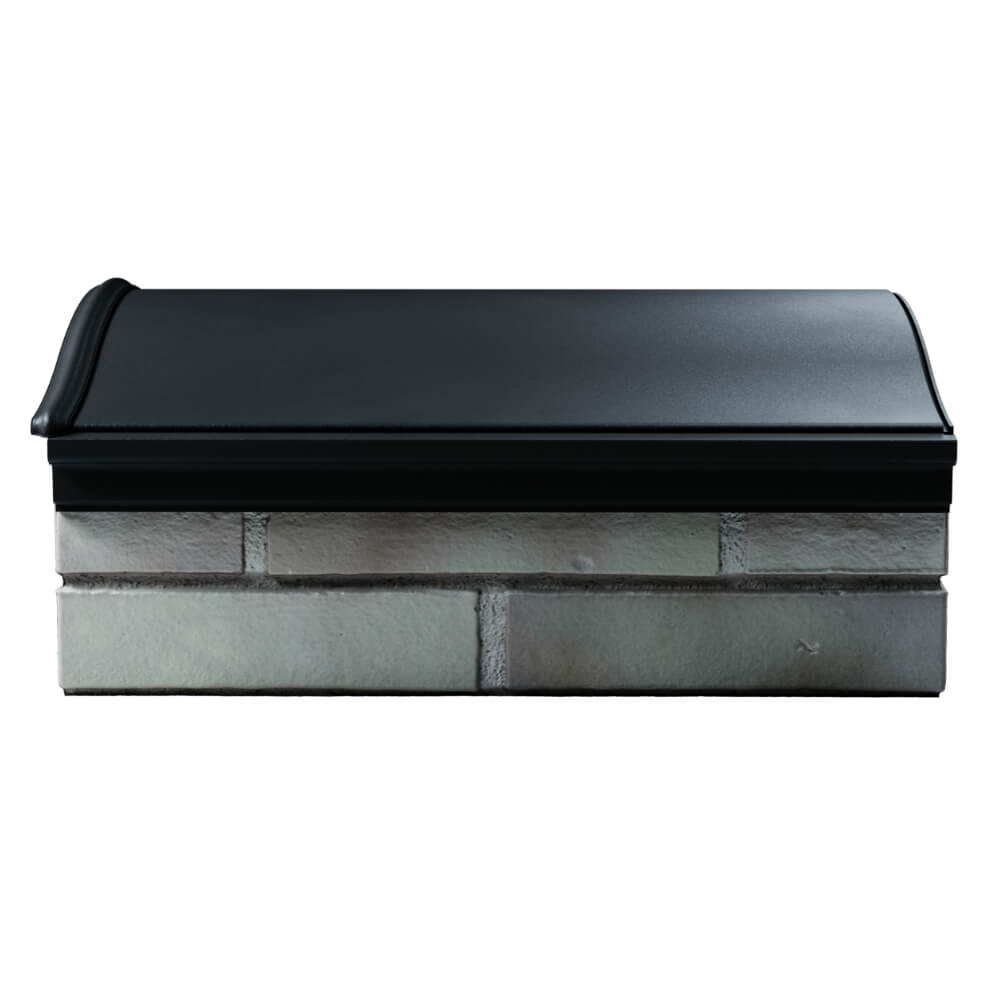 Парапет Zking Монблан Черный посадка на 1.5 кирпича (355/385мм) в Муроме фото