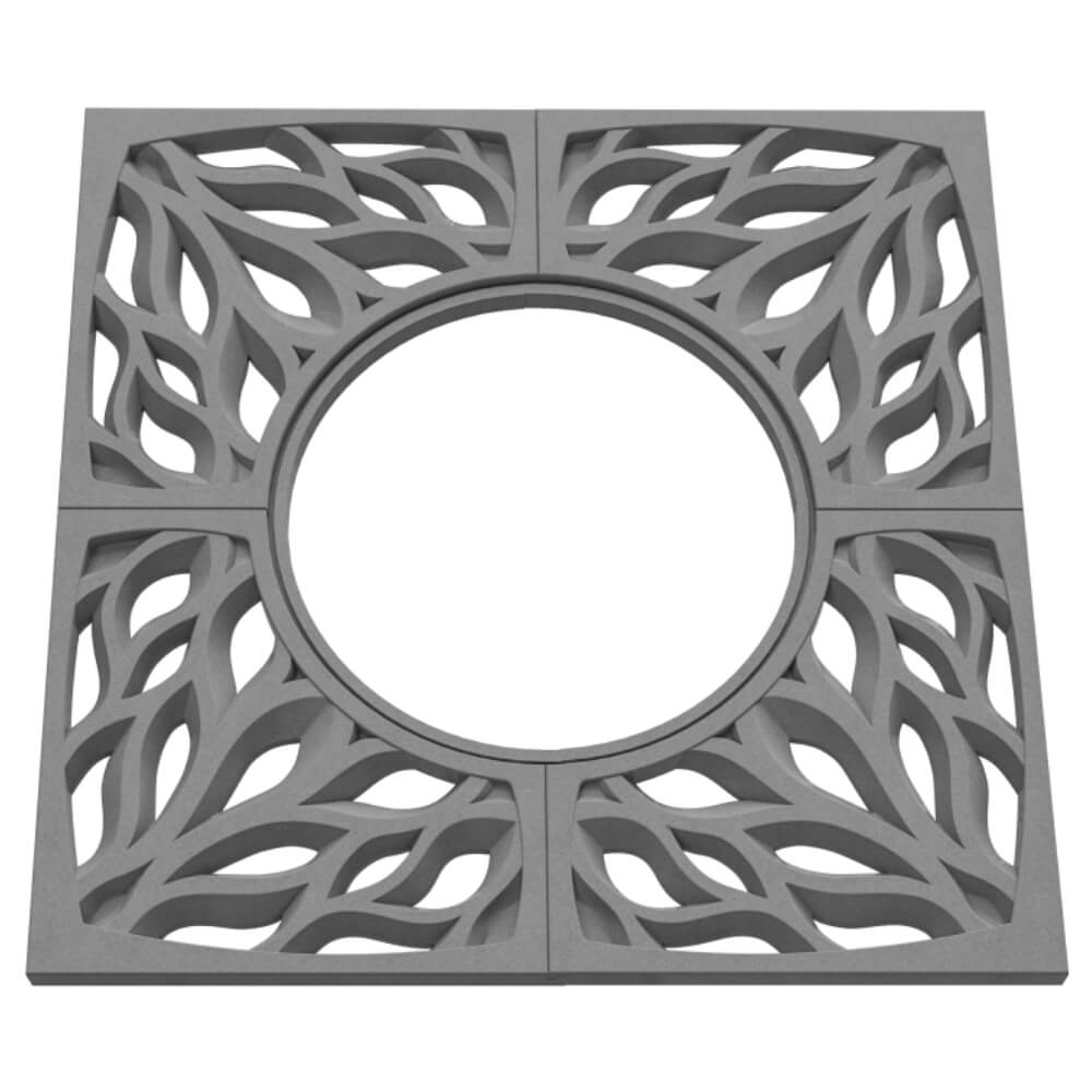 Приствольная решетка для дерева ZKING CRUST 1.2х1.2м Серая в Муроме фото