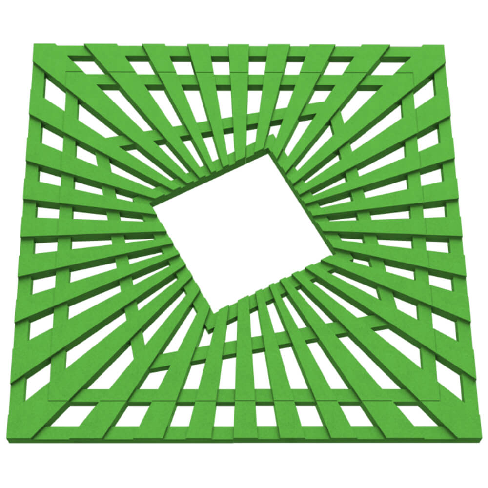 Приствольная решетка для дерева ZKING ATMOSPHERE 1.2х1.2м Зеленая в Муроме фото