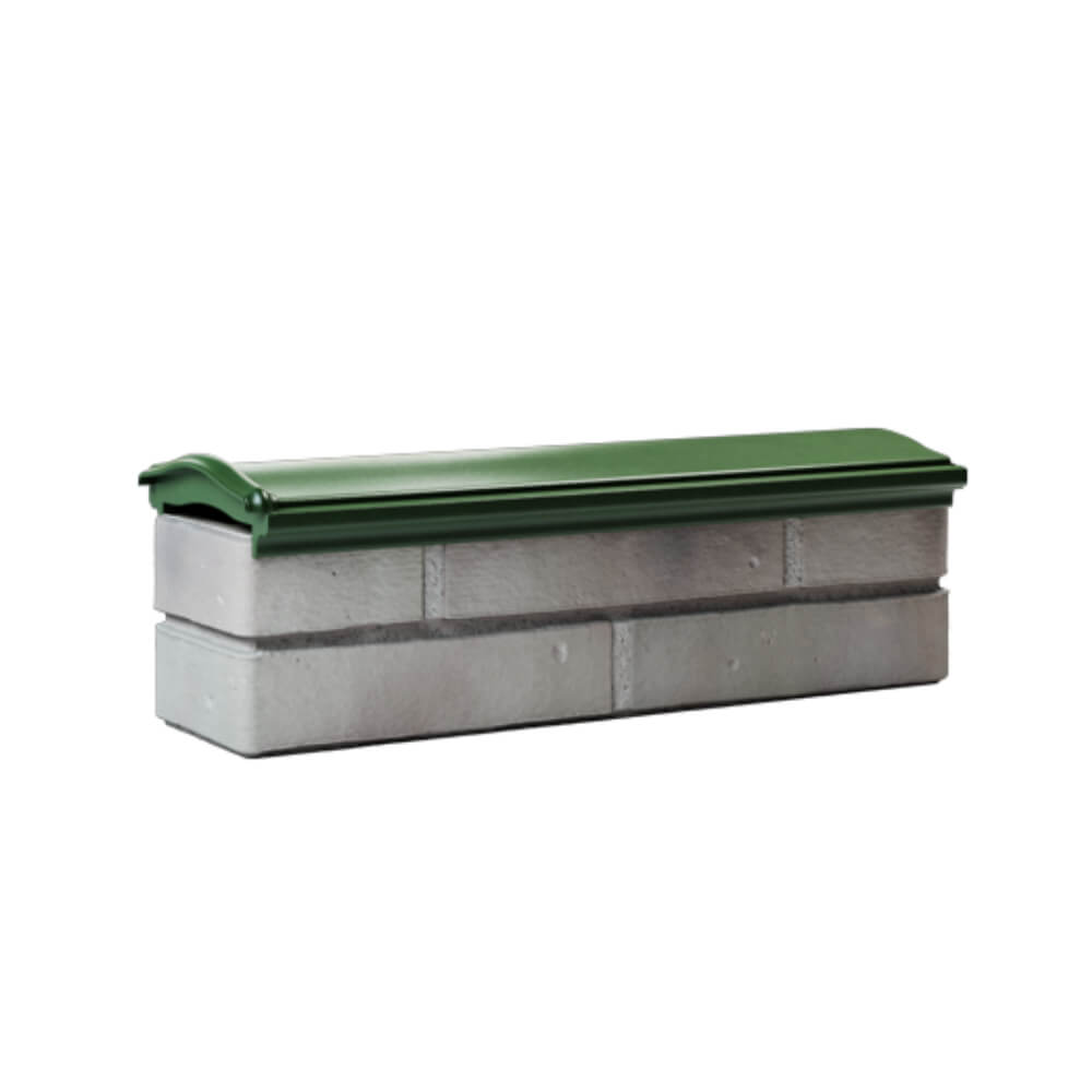 Парапет Zking Монблан Зеленый посадка на 0.5 кирпича (130мм) Муром фото