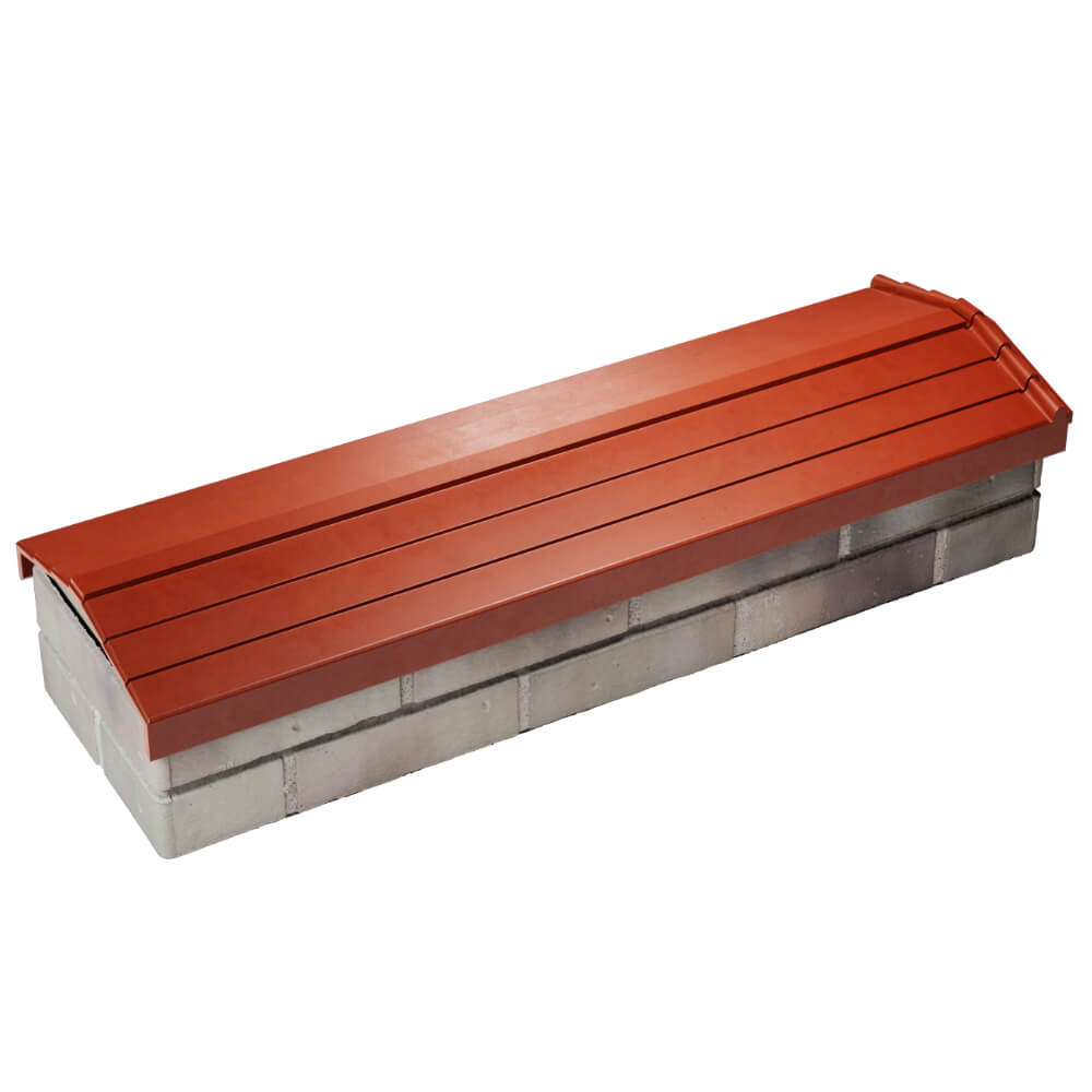 Парапет Zking Бона ХайТек Красный посадка на 0.5 кирпича (130мм) в Муроме фото