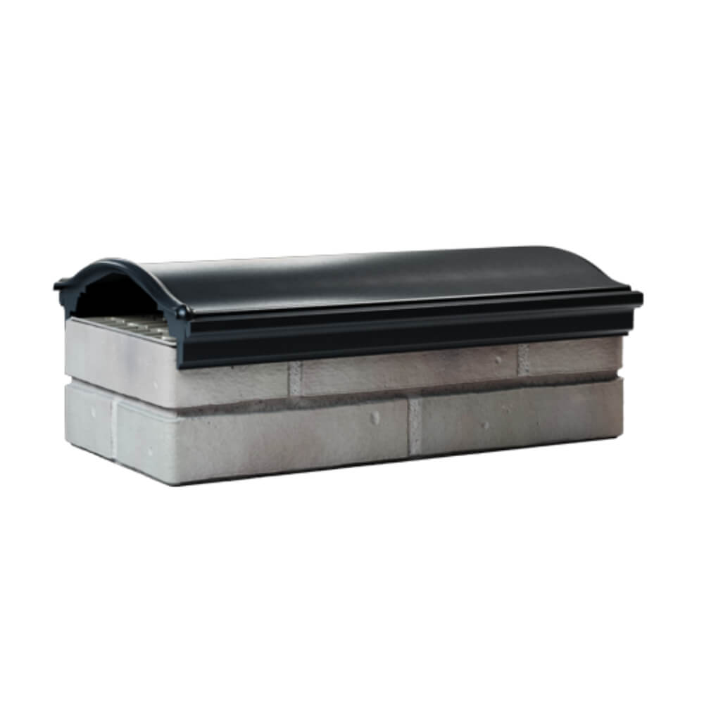 Парапет Zking Монблан Черный посадка на 1 кирпич (200/225/255мм) Муром фото