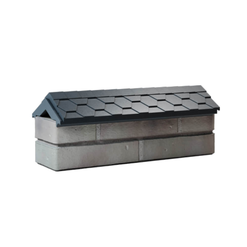 Парапет Zking Эверест Серый с посадкой на 0.5 кирпича (130мм) Муром фото