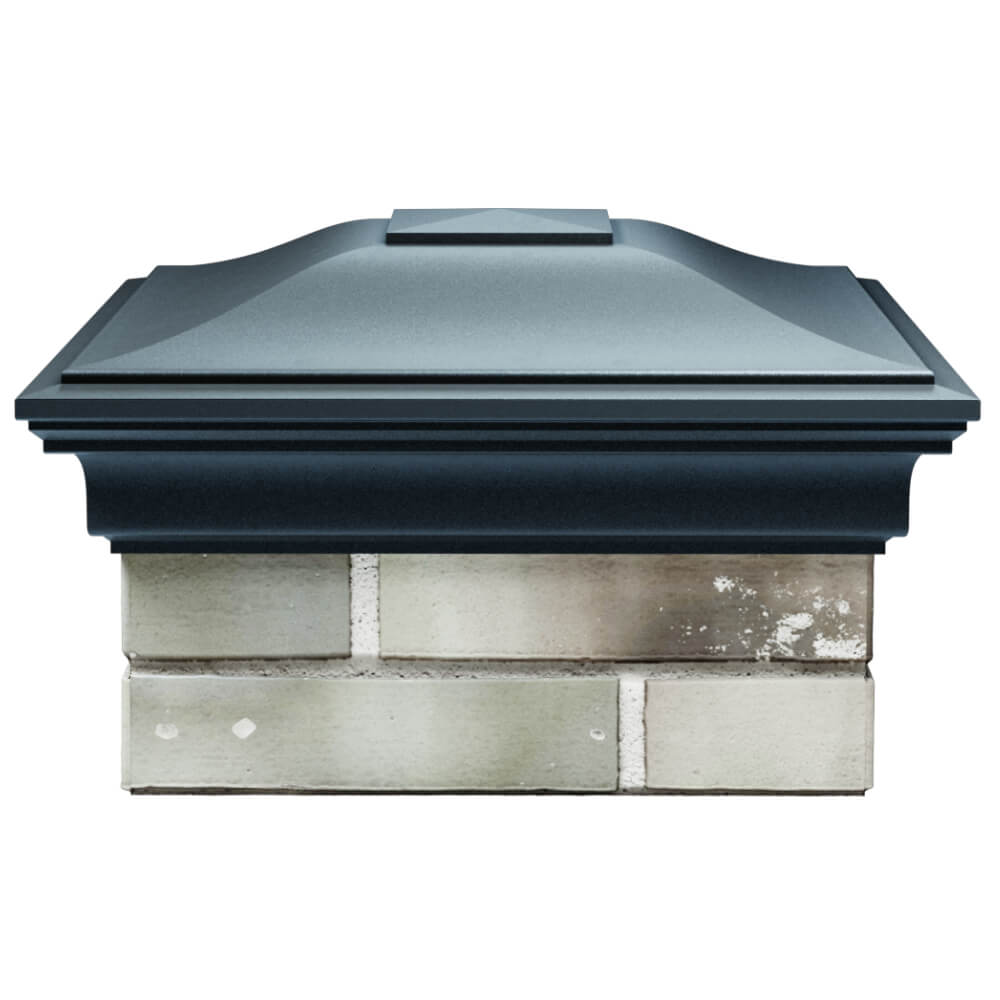 Колпак Zking Монблан Серый на столб 1.5х1.5 кирпича (385х385мм) Муром фото