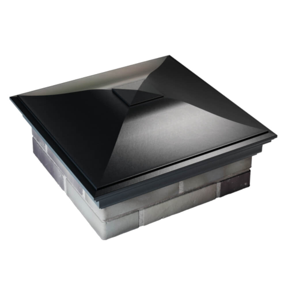 Колпак Zking Монблан Черный на столб 2х2 кирпича (515х515мм) Муром фото