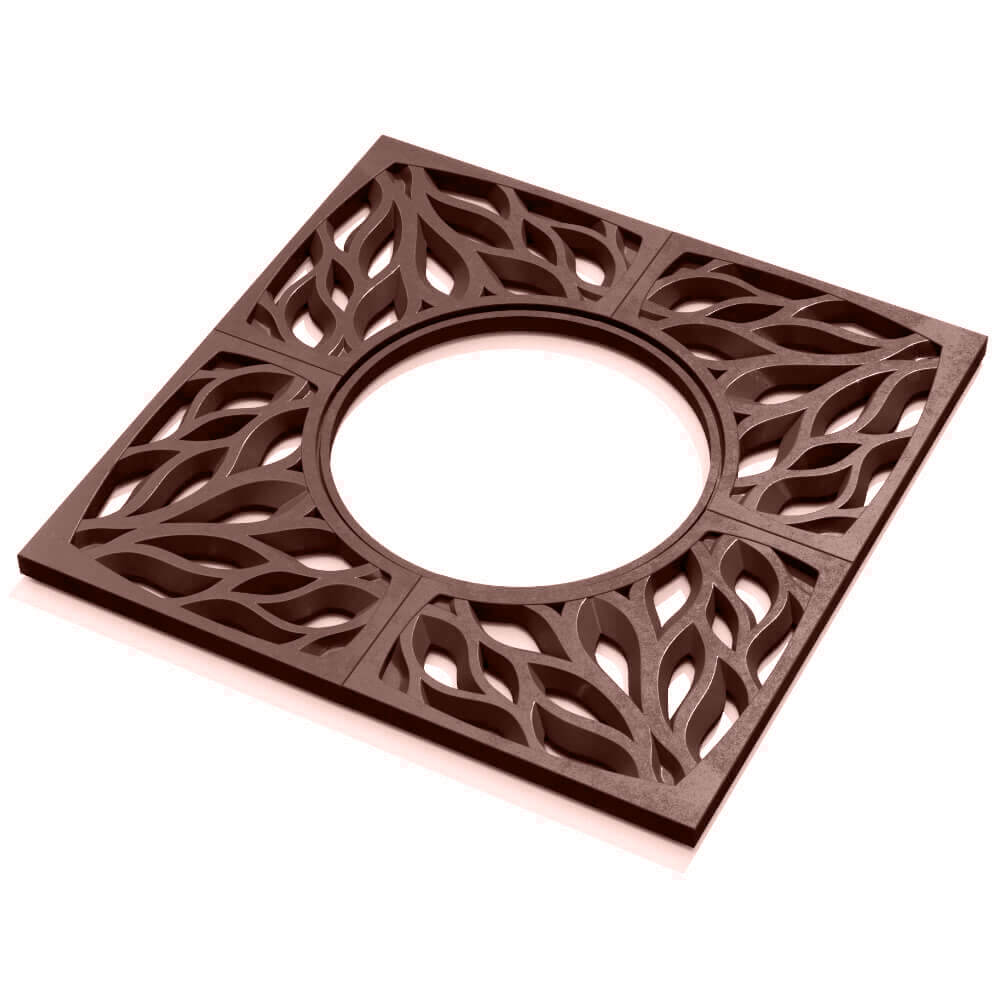 Приствольная решетка для дерева ZKING CRUST 1.2х1.2м Коричневая в Муроме фото