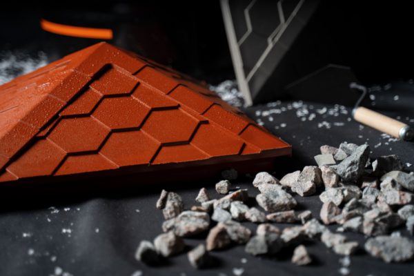 Колпак Zking Эверест Красный на столб 1.5х1.5 кирпича (390х390мм) в Муроме фото