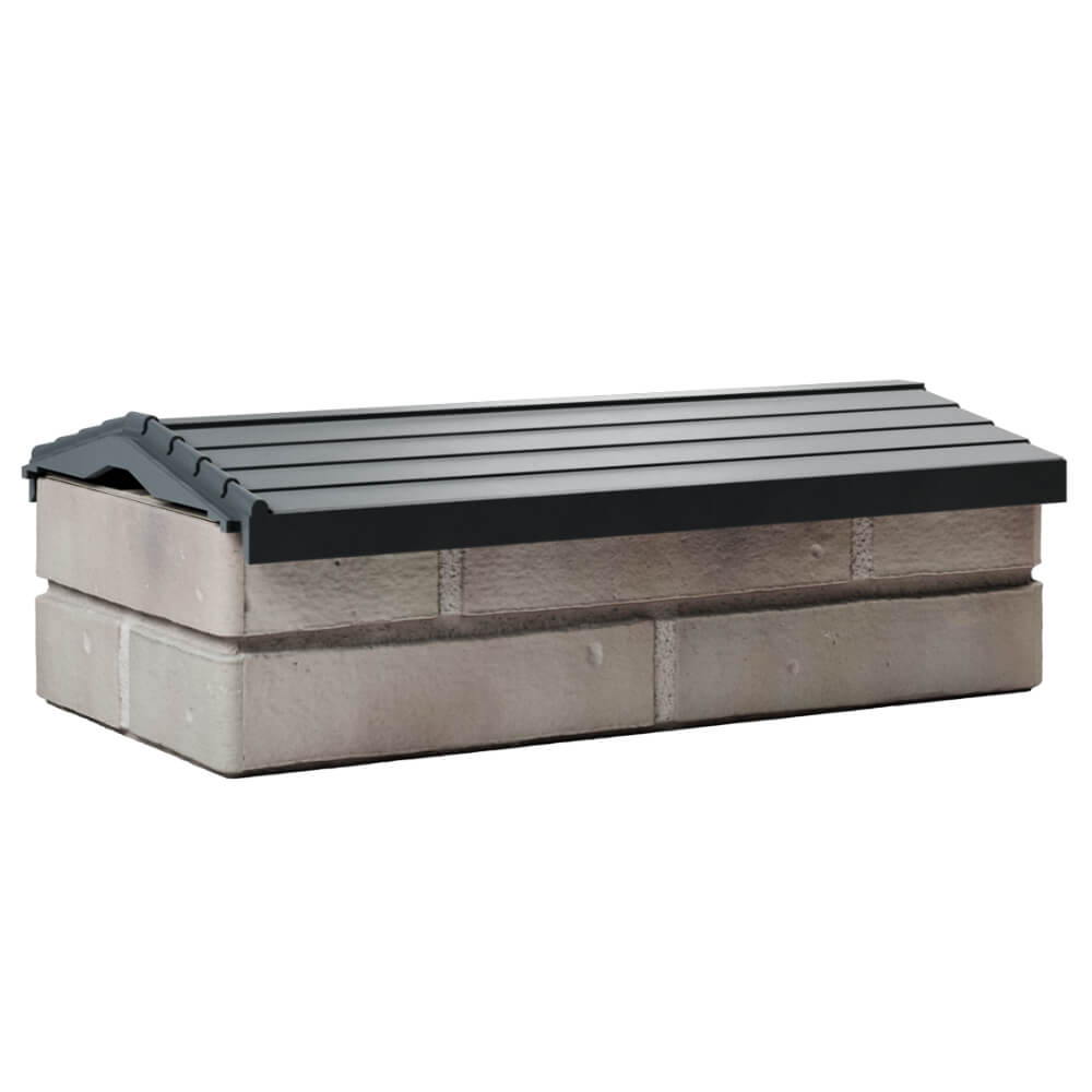 Парапет Zking Бона ХайТек Серый с посадкой на 1 кирпич (200/225/255мм) Муром фото