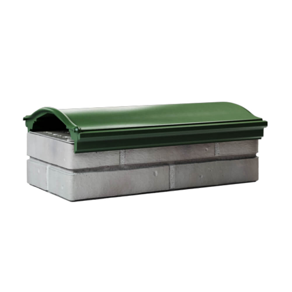 Парапет Zking Монблан Зеленый посадка на 1 кирпич (200/225/255мм) Муром фото