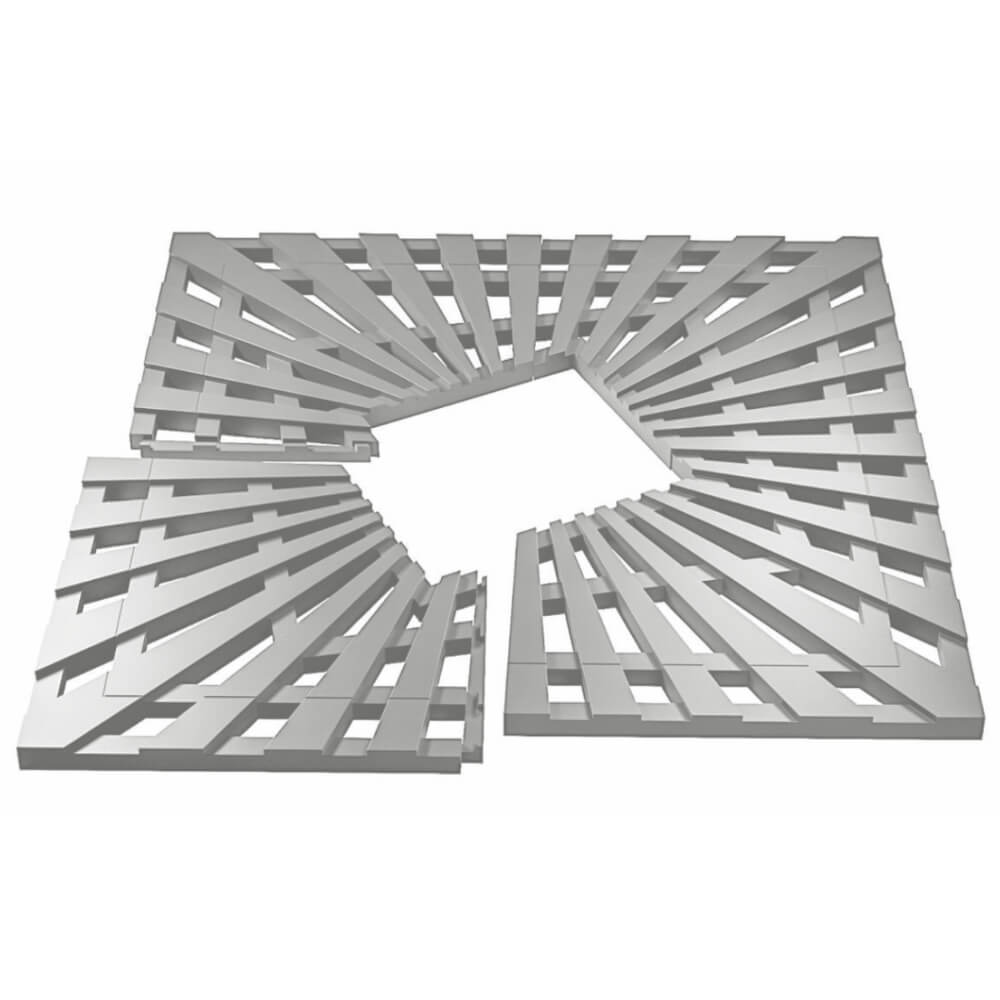 Приствольная решетка для дерева ZKING ATMOSPHERE 1.2х1.2м Бежевая в Муроме фото