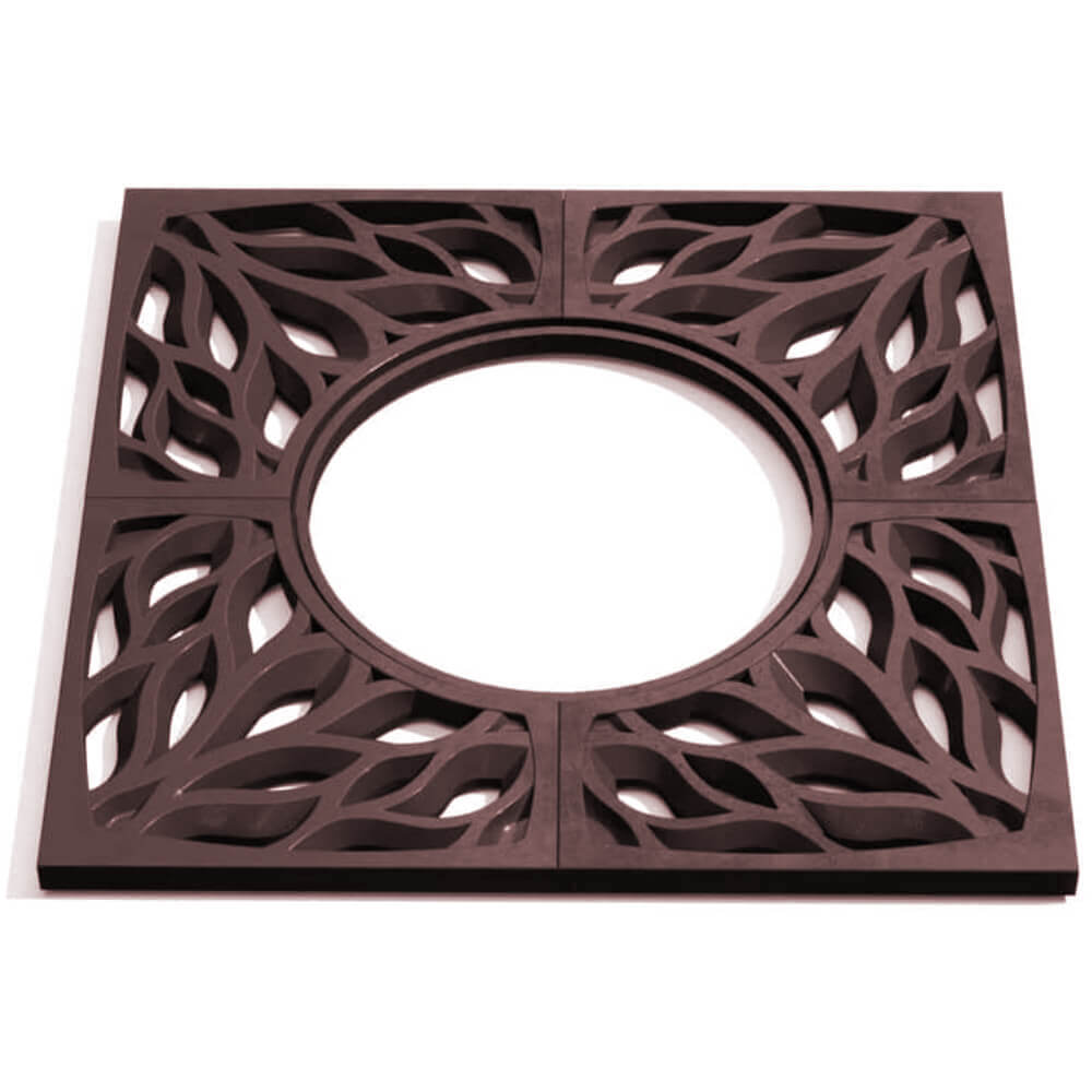 Приствольная решетка для дерева ZKING CRUST 1.2х1.2м Коричневая Муром фото