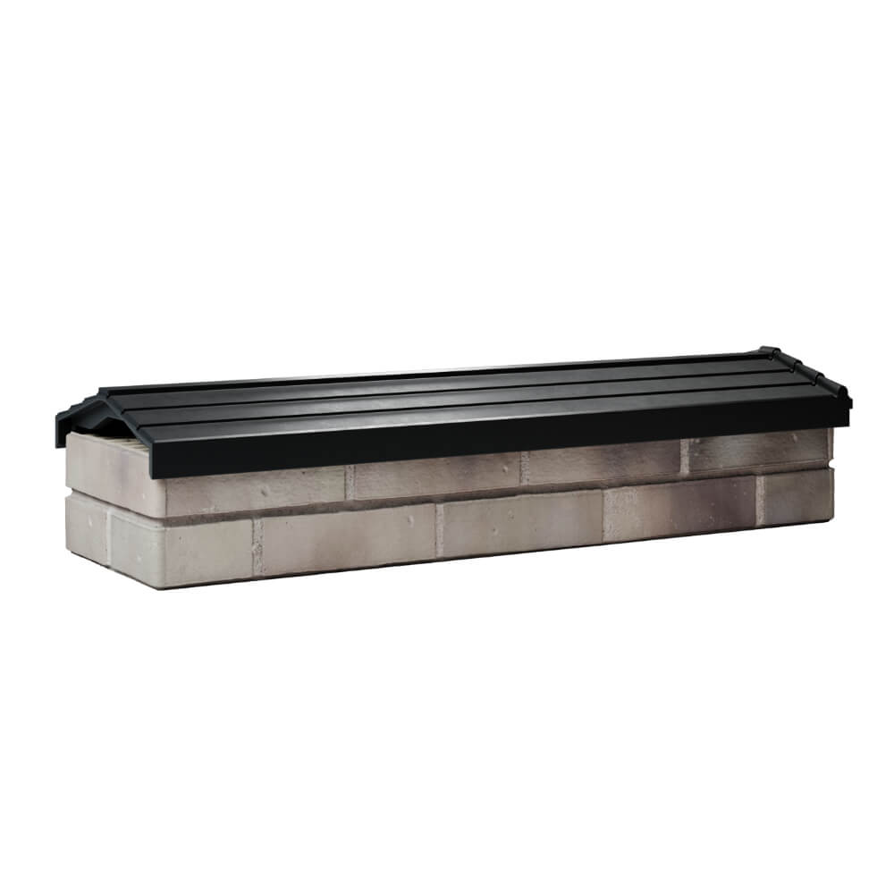 Парапет Zking Бона ХайТек Черный посадка на 0.5 кирпича (130мм) Муром фото