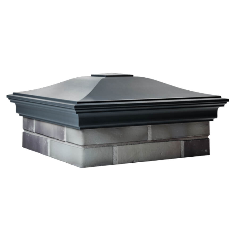 Колпак Zking Монблан Серый на столб 2х2 кирпича (515х515мм) в Муроме фото