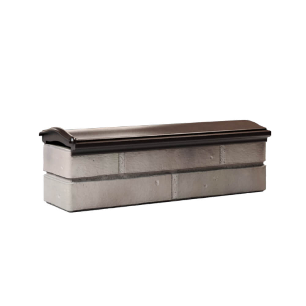 Парапет Zking Монблан Коричневый посадка на 0.5 кирпича (130мм) Муром фото