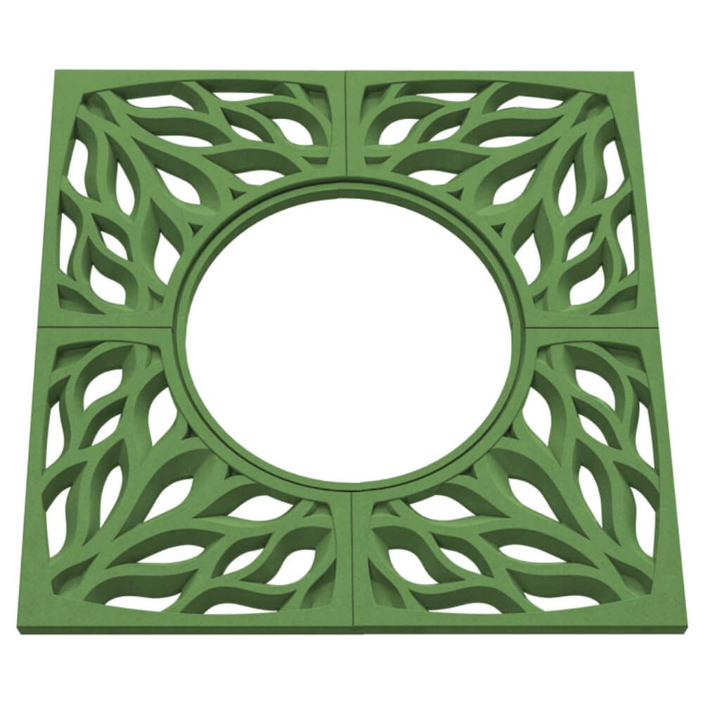 Приствольная решетка для дерева ZKING CRUST 1.2х1.2м Зеленая в Муроме фото