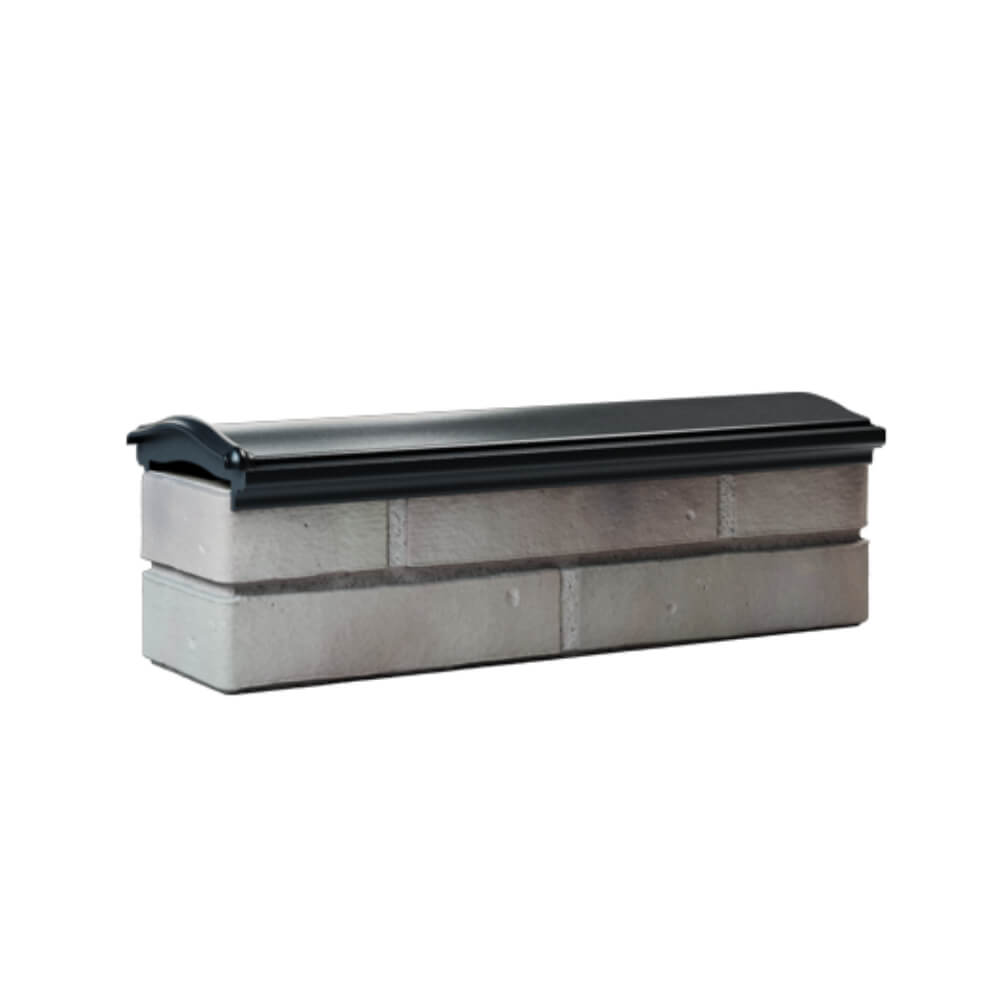 Парапет Zking Монблан Черный посадка на 0.5 кирпича (130мм) Муром фото