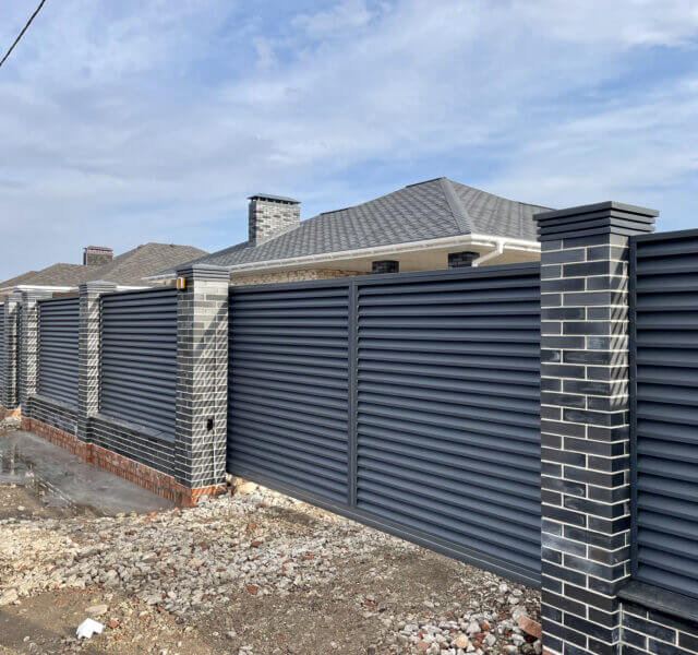 Колпак Zking Бона ХайТек Серый на столб 1.5х1.5 кирпича (385х385мм) в Муроме фото