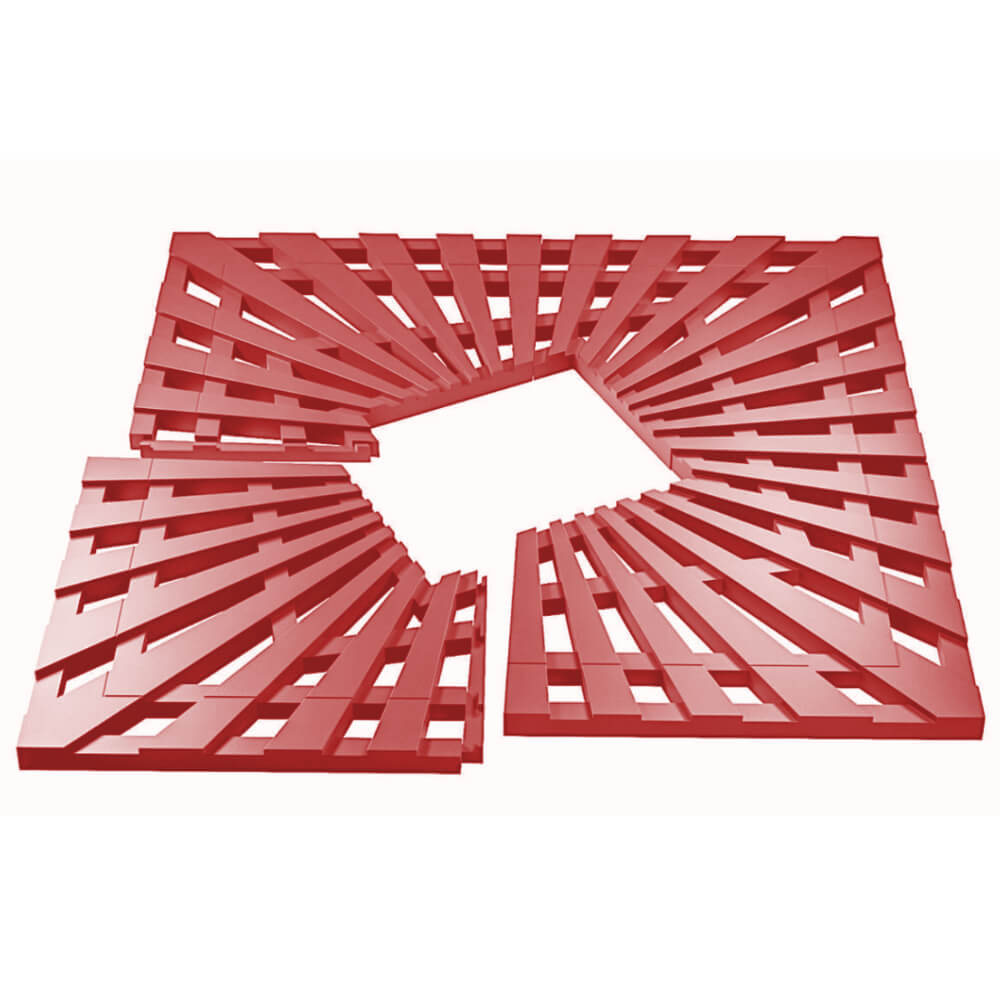 Приствольная решетка для дерева ZKING ATMOSPHERE 1.2х1.2м Красная в Муроме фото