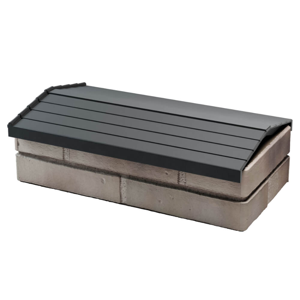 Парапет Zking Бона ХайТек Серый с посадкой на 1 кирпич (200/225/255мм) в Муроме фото