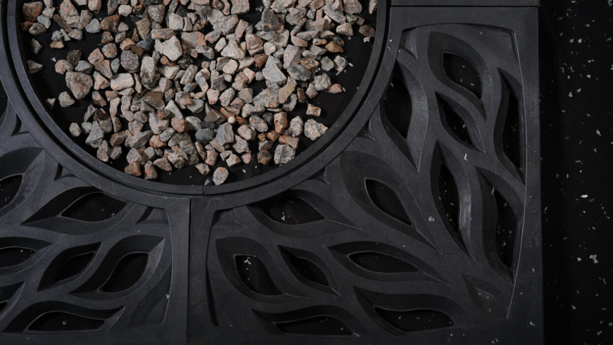 Приствольная решетка для дерева ZKING CRUST 1.2х1.2м Черная в Муроме фото